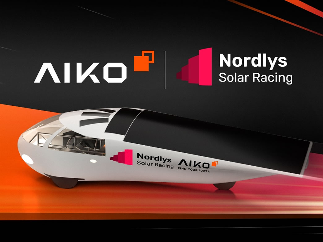 AIKO wspó?pracuje z Nordlys NTNUw celu rozwoju innowacji w dziedzinie energii s?onecznej w ramach World Solar Challenge