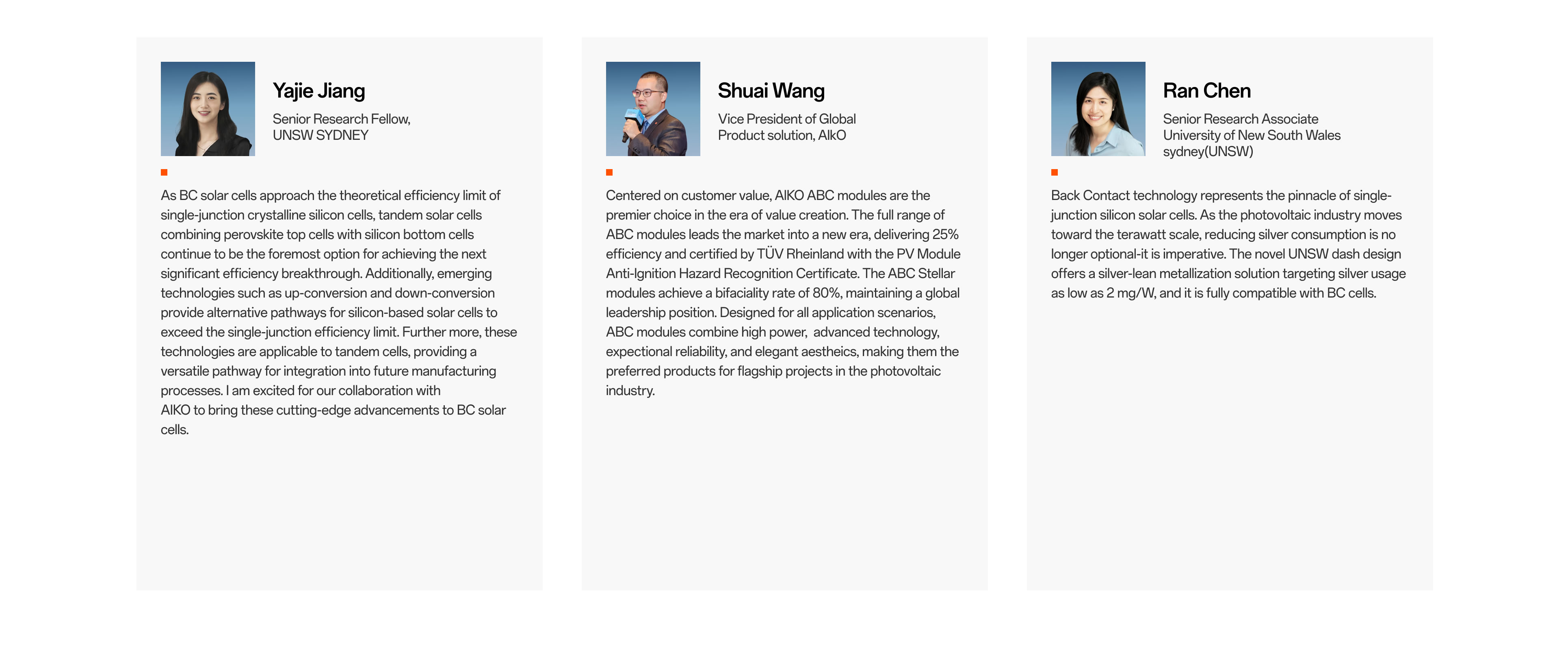 Voices from the Summit